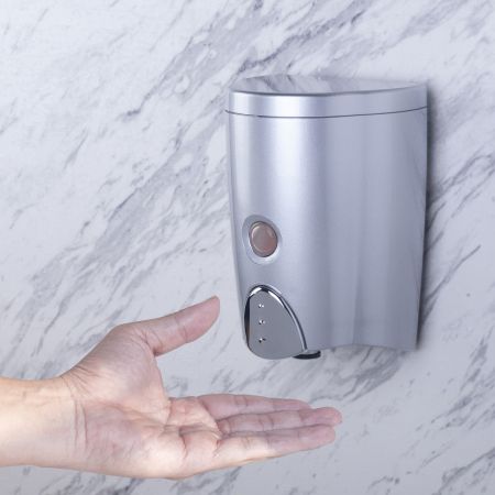 Wall Mounted Soap Dispenser by Kitchen Sink